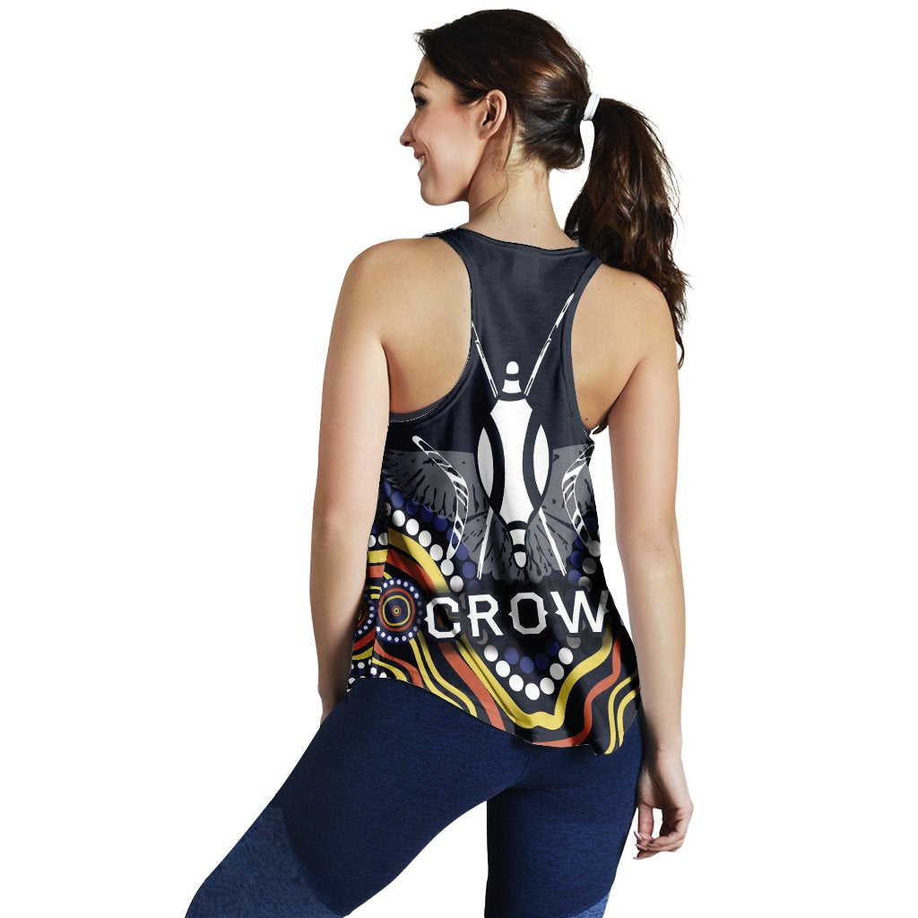 Adelaide Women Racerback Tank Special Crows - Vibe Hoodie