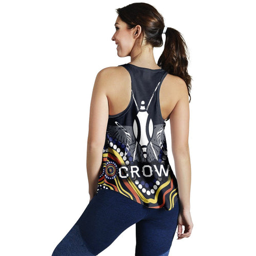 Adelaide Women Racerback Tank Special Crows - Vibe Hoodie