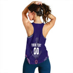 (Custom Personalised) Freo Women's Recerback Tank Aboriginal Simple Style LT16 - Vibe Hoodie