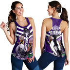 Naidoc Fremantle Women's Recerback Tank Freo Torres Strait Islanders LT6 - Vibe Hoodie