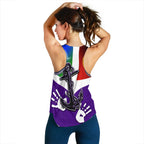 Naidoc Fremantle Women's Recerback Tank Freo Flag LT6 - Vibe Hoodie