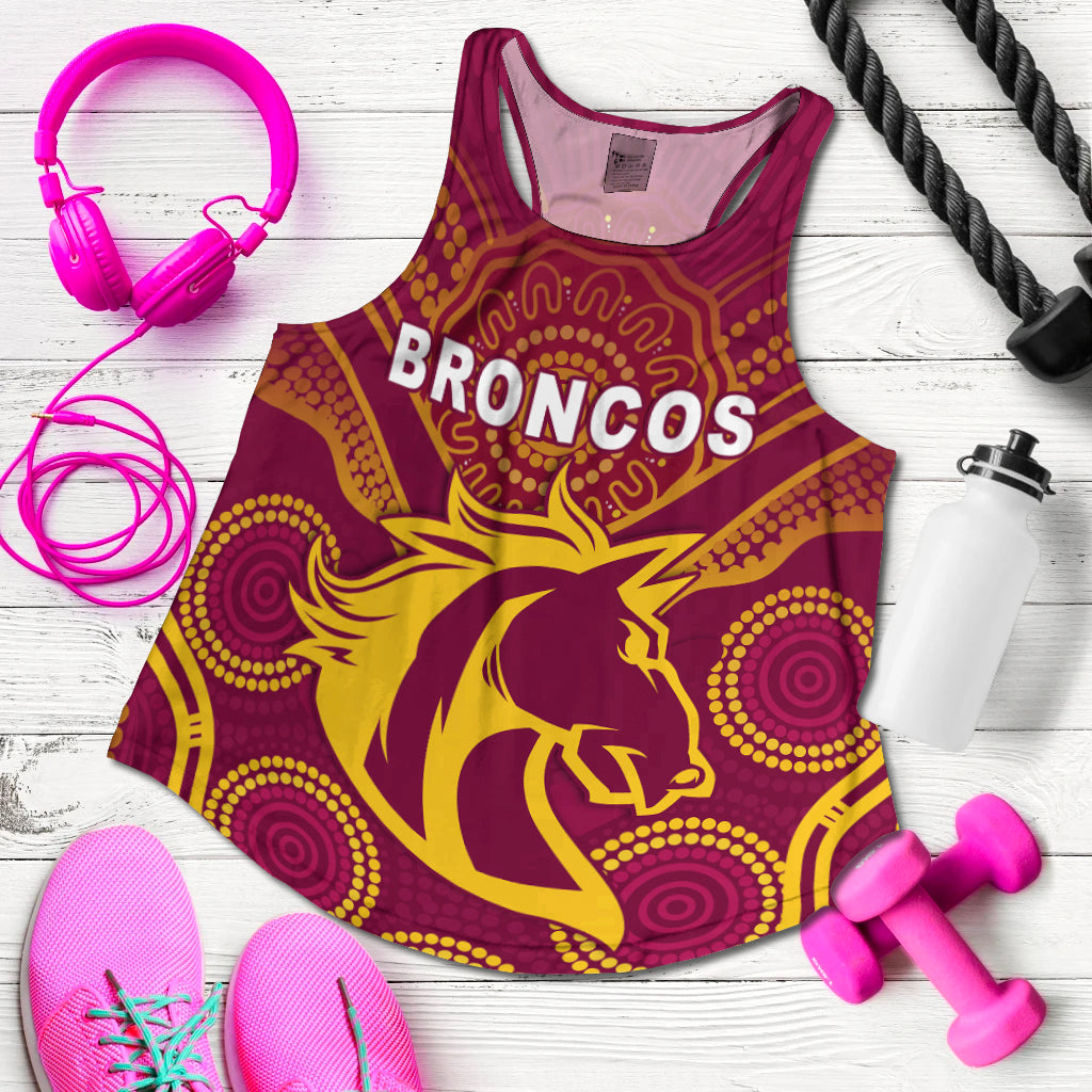 Broncos Indigenous Women Racerback Tank LT13 - Vibe Hoodie