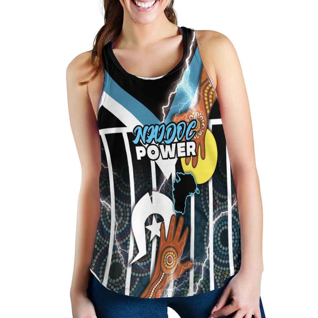 Power NAIDOC Week Women's Racerback Tank Adelaide Special Version Sport Style LT16 - Vibe Hoodie