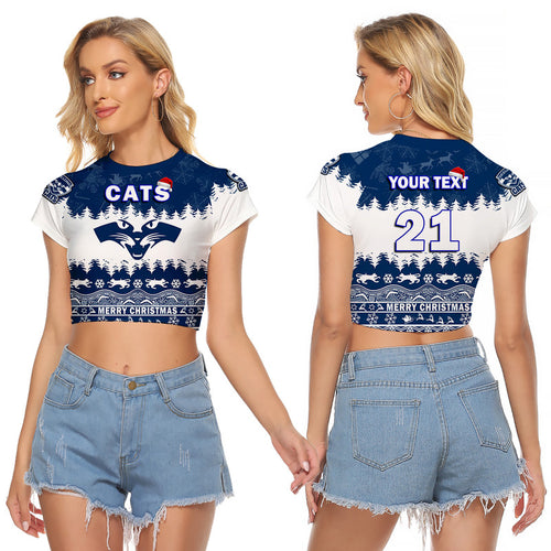 custom-personalised-and-number-geelong-cats-unique-winter-season-cropped-t-shirt-cats-merry-christmas