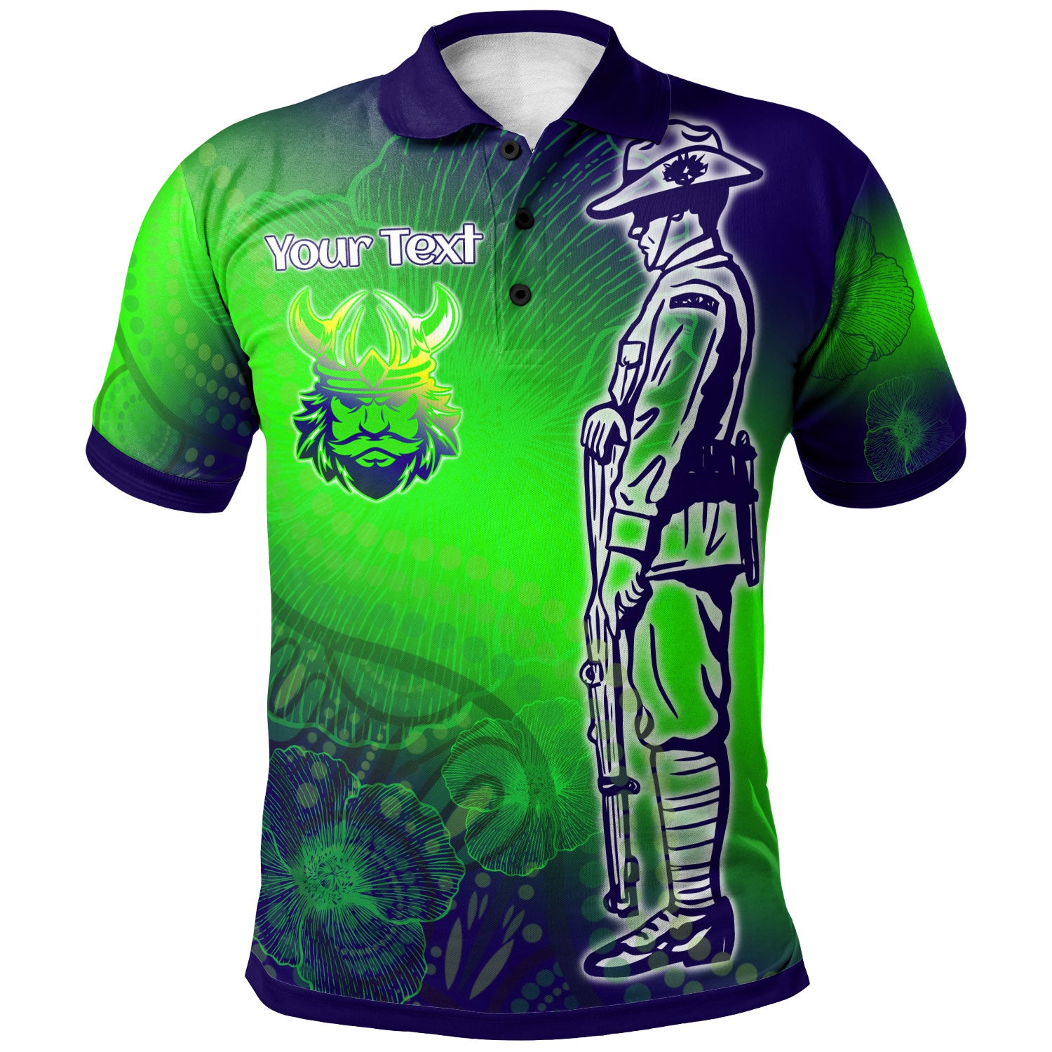 raiders-rugby-polo-shirt-custom-anzac-raiders-rugby-gradient-style-polo-shirt