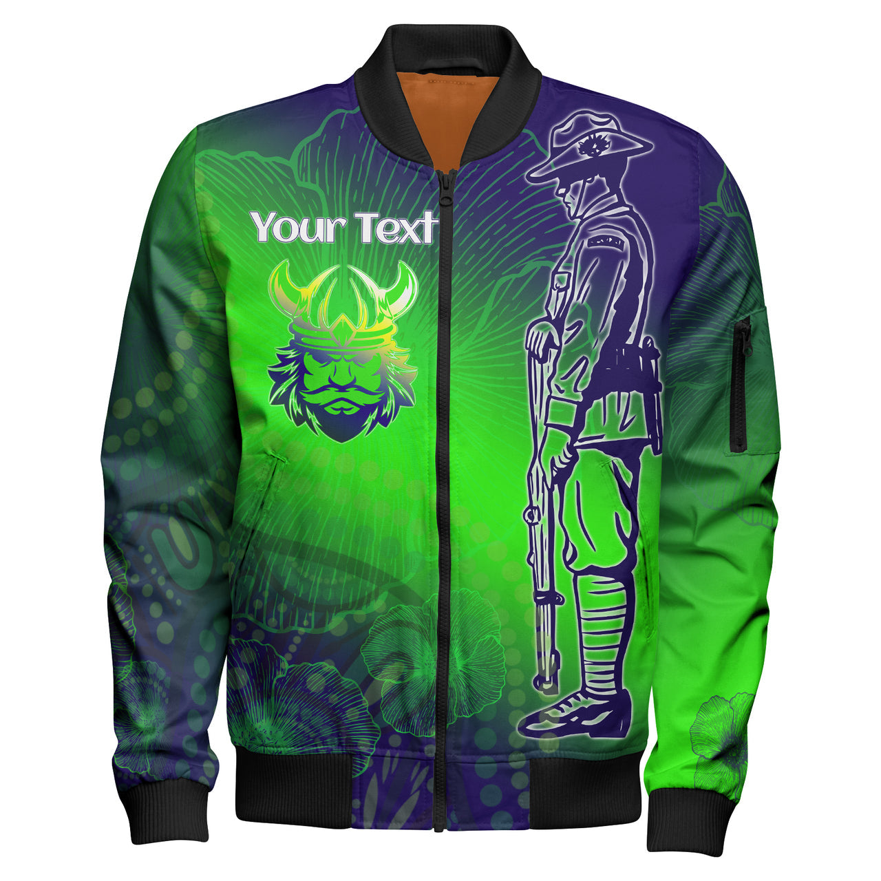 raiders-rugby-bomber-jacket-custom-anzac-raiders-rugby-gradient-style-bomber-jacket