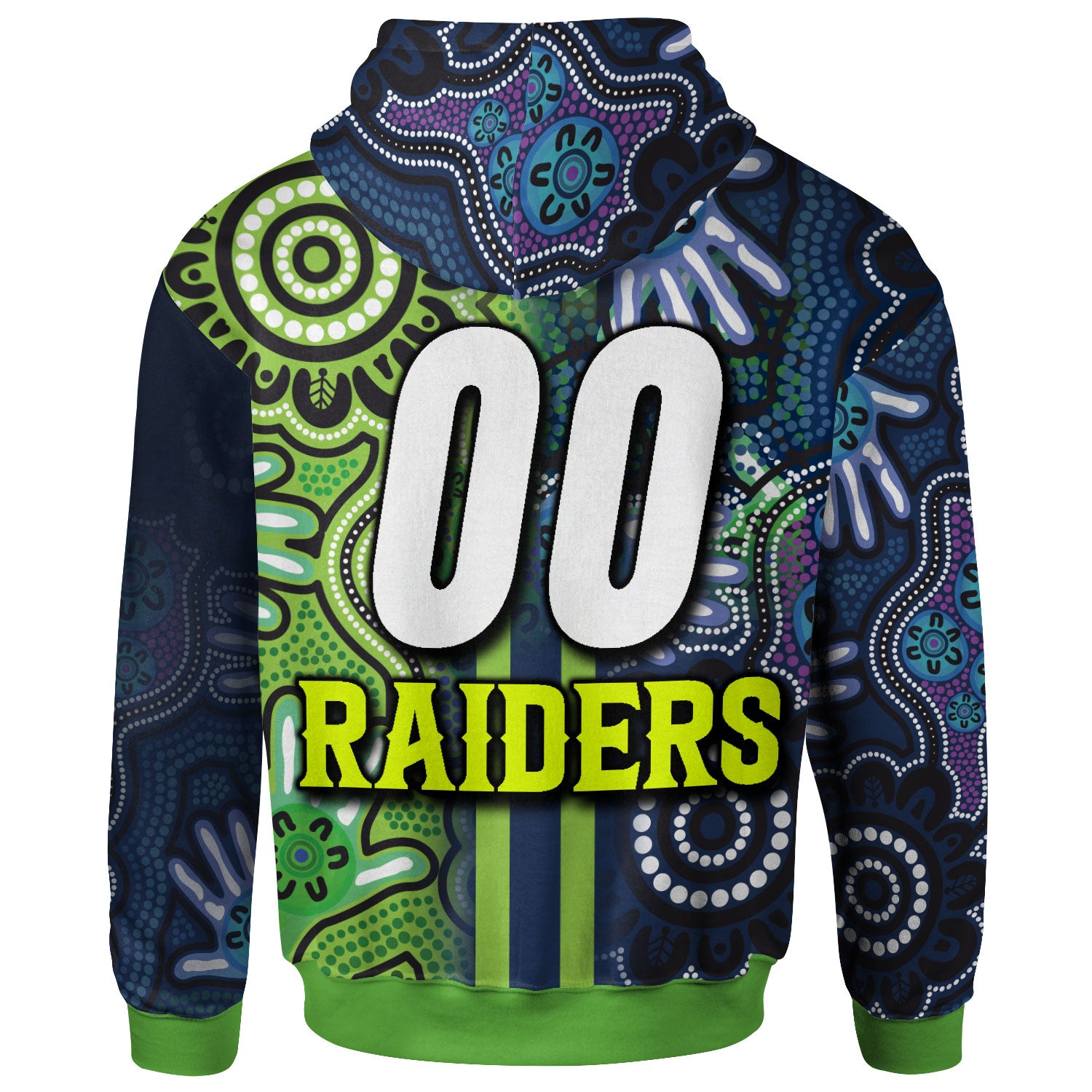 raiders-rugby-hoodie-custom-raiders-rugby-ball-aboriginal-indigenous-sport-style-hoodie