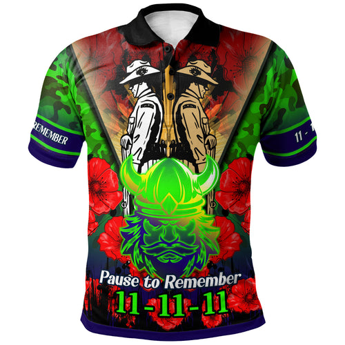 raiders-rugby-polo-shirt-custom-remembrance-day-pause-to-remember-polo-shirt