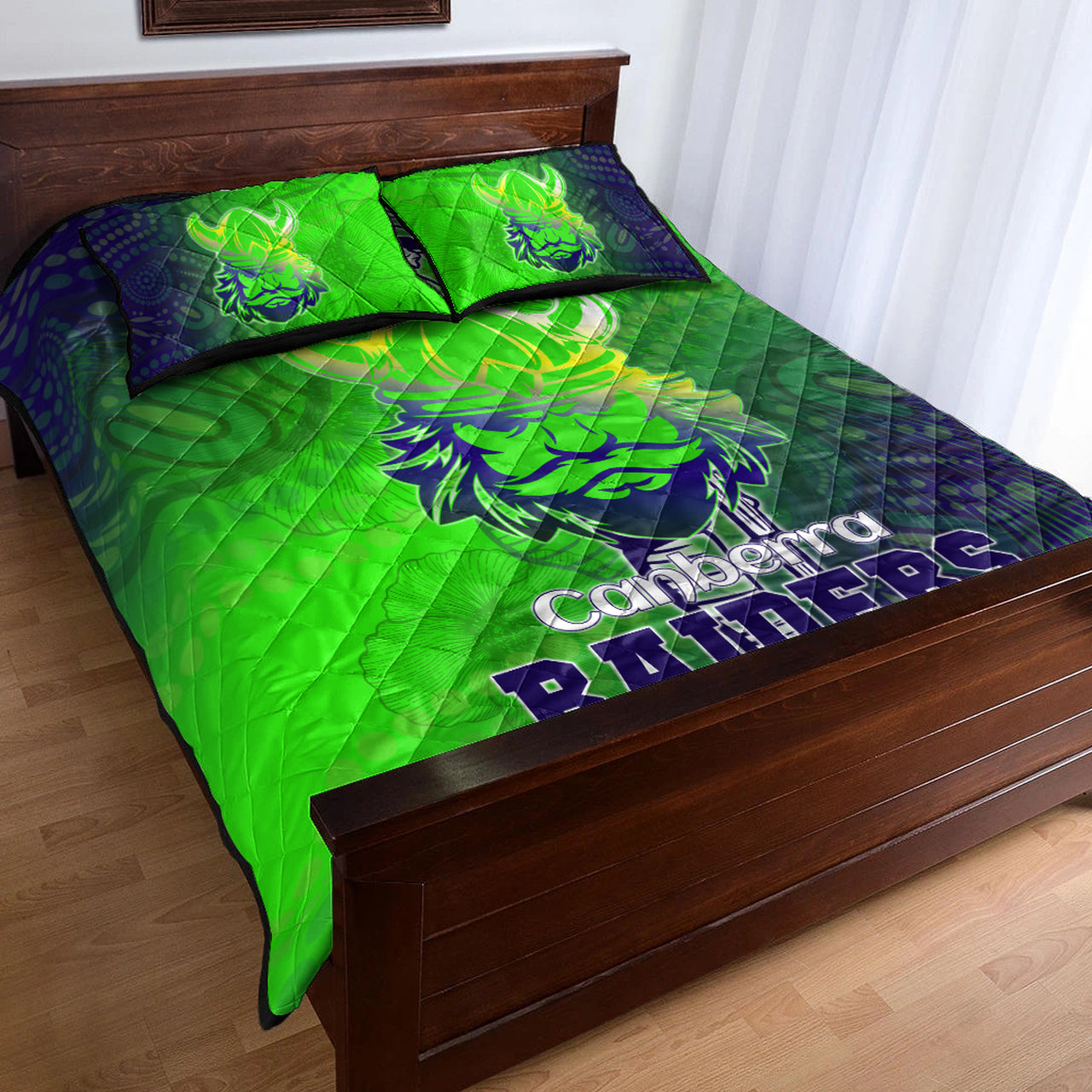 raiders-rugby-quilt-bed-set-anzac-raiders-rugby-gradient-style-quilt-bed-set