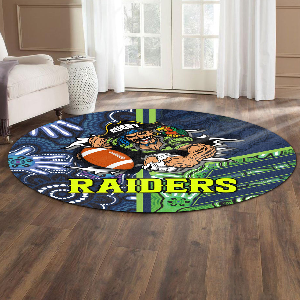 raiders-rugby-round-rug-raiders-rugby-ball-aboriginal-indigenous-sport-style-round-rug