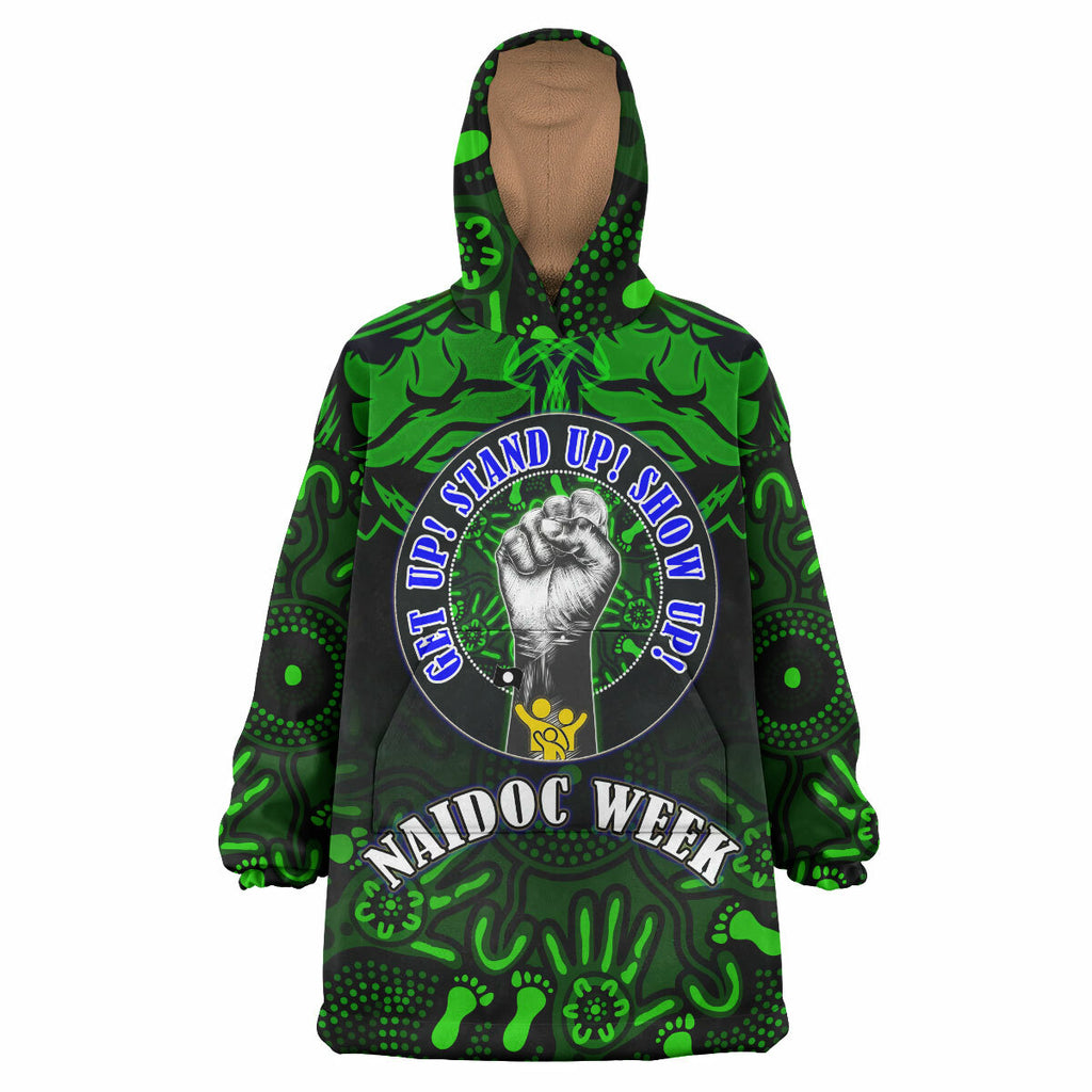 raiders-rugby-snug-hoodie-custom-naidoc-family-aboriginal-dot-art-oodie-blanket