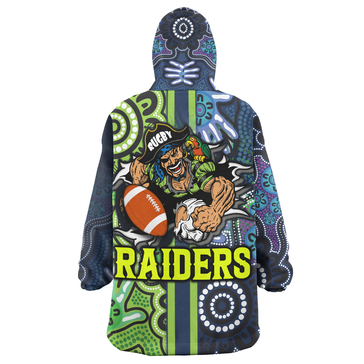 raiders-rugby-snug-hoodie-custom-raiders-rugby-ball-aboriginal-indigenous-sport-style-oodie-blanket