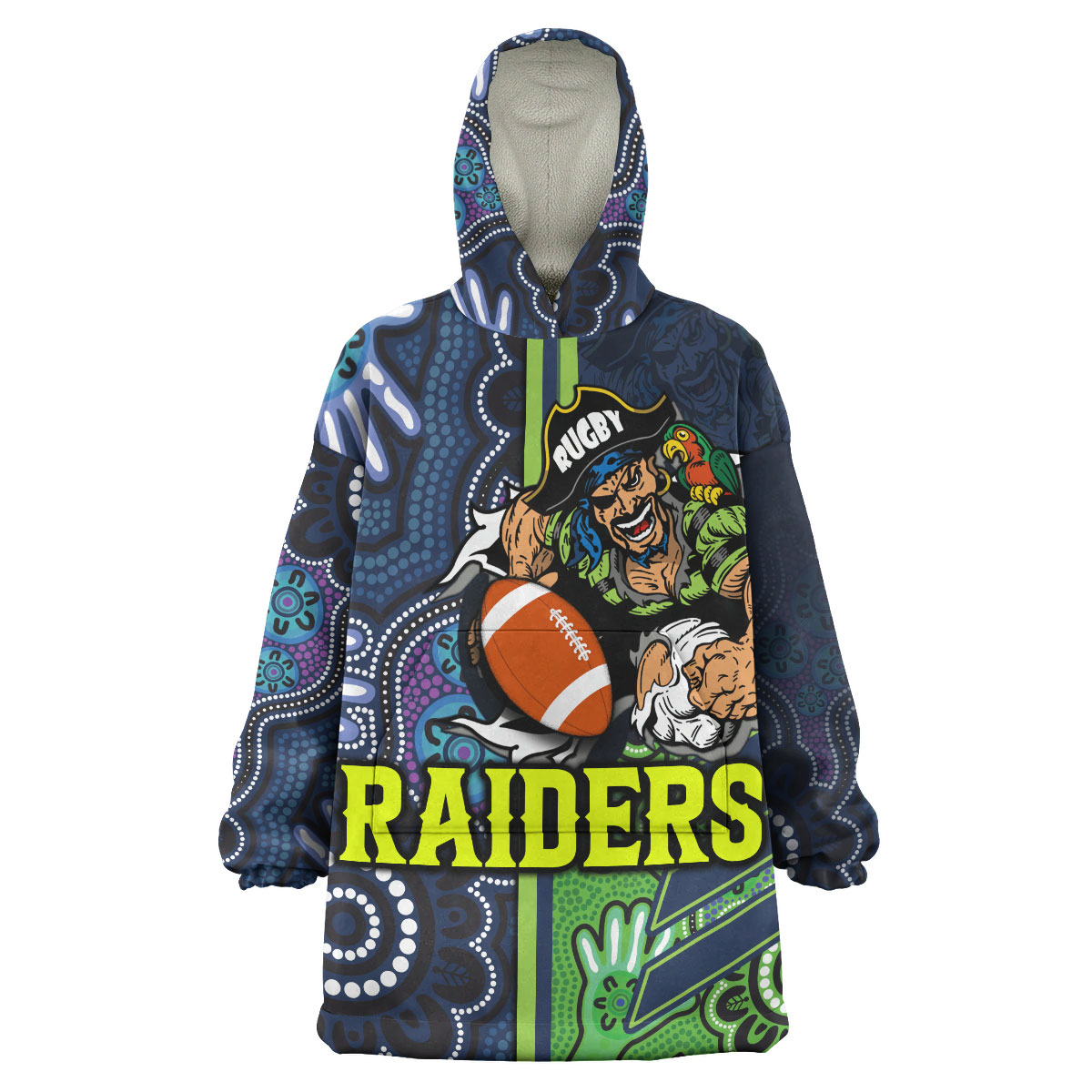 raiders-rugby-snug-hoodie-custom-raiders-rugby-ball-aboriginal-indigenous-sport-style-oodie-blanket