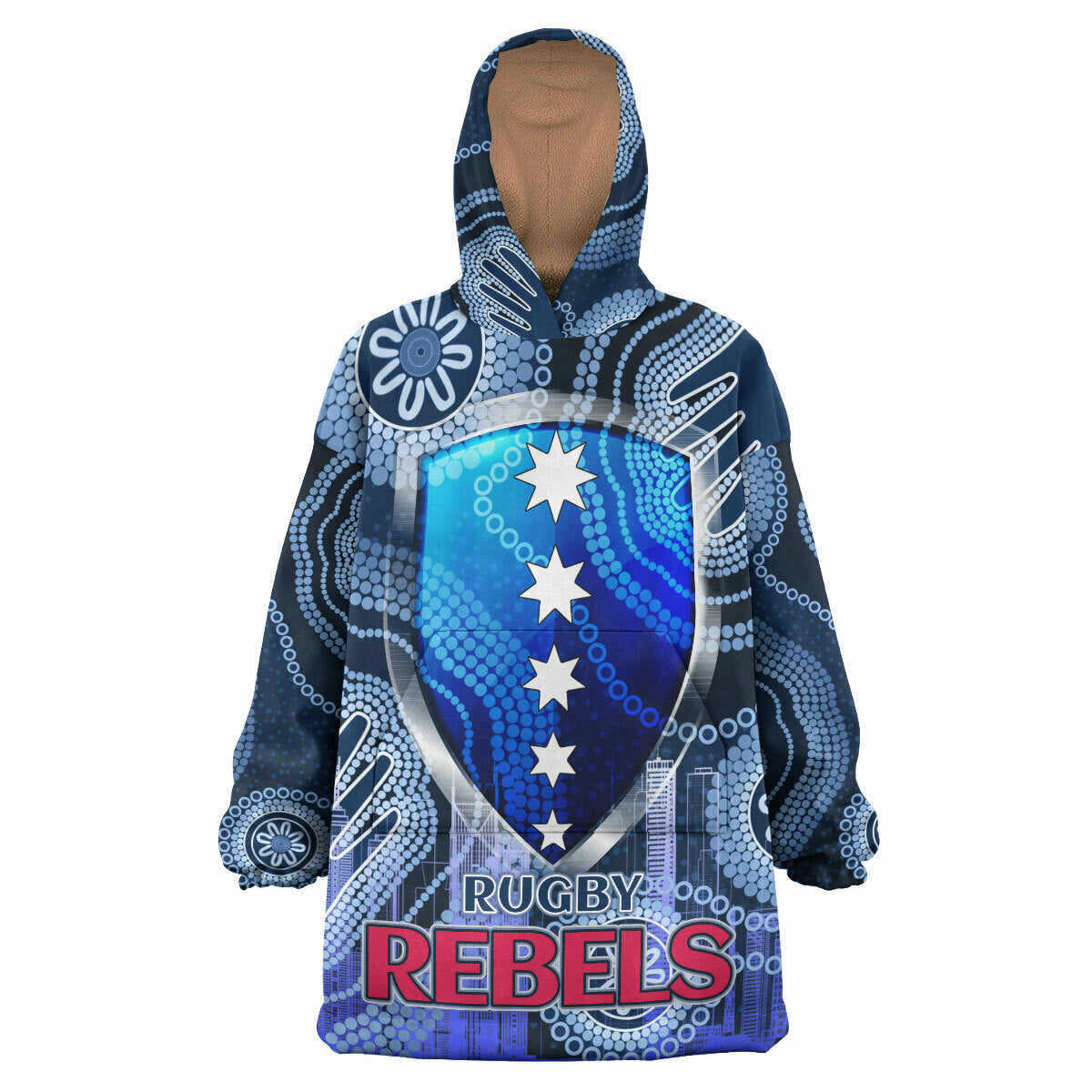 rebels-rugby-snug-hoodie-custom-melbourne-aboriginal-style-oodie-blanket