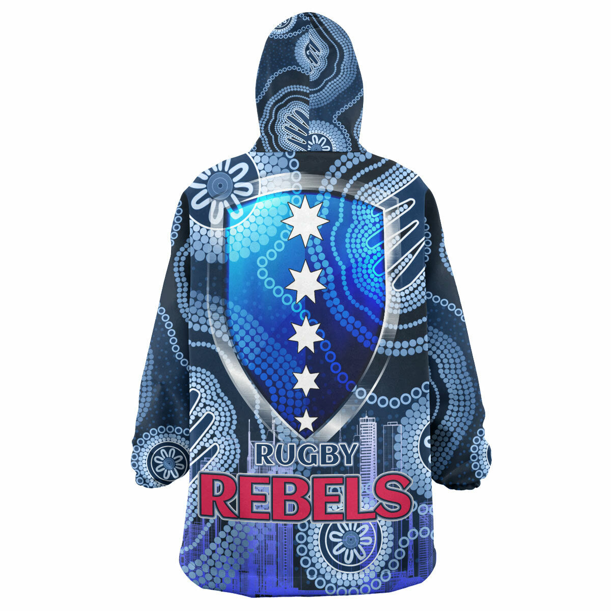 rebels-rugby-snug-hoodie-custom-melbourne-aboriginal-style-oodie-blanket