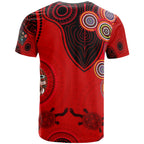 christmas-personalised-t-shirt-australia-santa-claus-hold-the-flag-red-1