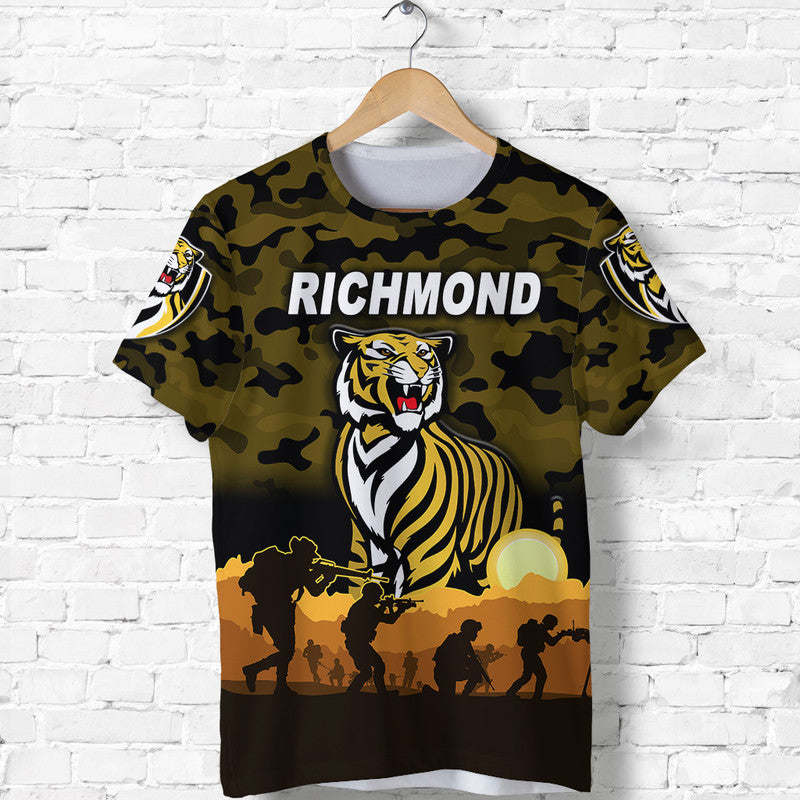 richmond-tigers-anzac-t-shirt-simple-style-black