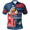 roosters-rugby-polo-shirt-custom-christmas-snowflakes-roosters-mascot-polo-shirt