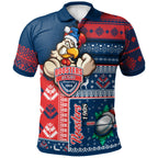 roosters-rugby-polo-shirt-custom-christmas-snowflakes-roosters-mascot-polo-shirt