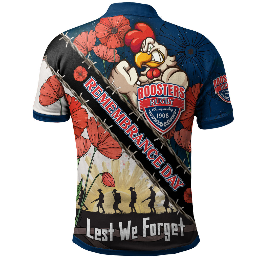 roosters-rugby-polo-shirt-custom-remembrance-day-lest-we-forget-polo-shirt
