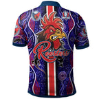 roosters-rugby-polo-shirt-custom-roosters-rugby-ball-aboriginal-indigenous-sport-style-polo-shirt