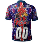 roosters-rugby-polo-shirt-custom-roosters-rugby-ball-aboriginal-indigenous-sport-style-polo-shirt