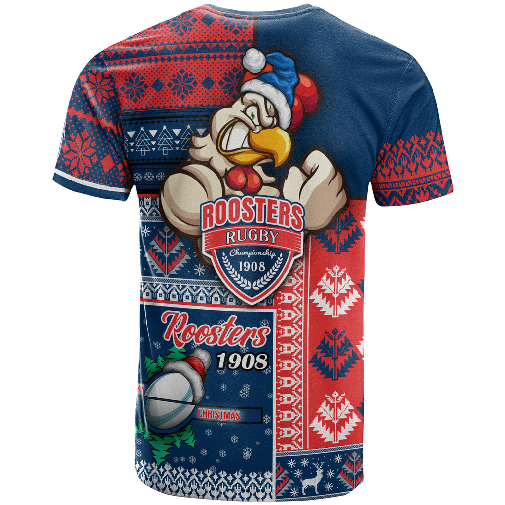 roosters-rugby-t-shirt-custom-christmas-snowflakes-roosters-mascot-t-shirt