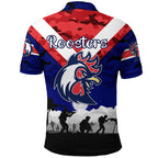 sydney-roosters-anzac-2022-polo-shirt-simple-style-blue