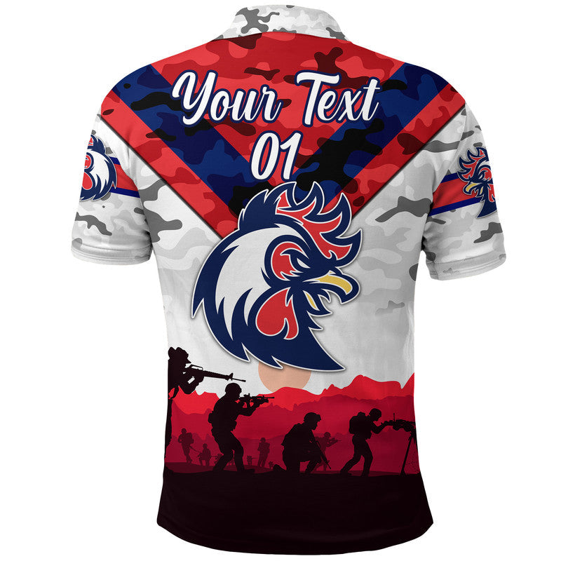 custom-personalised-roosters-anzac-polo-shirt-simple-style-white