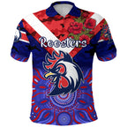 custom-personalised-roosters-anzac-polo-shirt-indigenous-vibes-blue