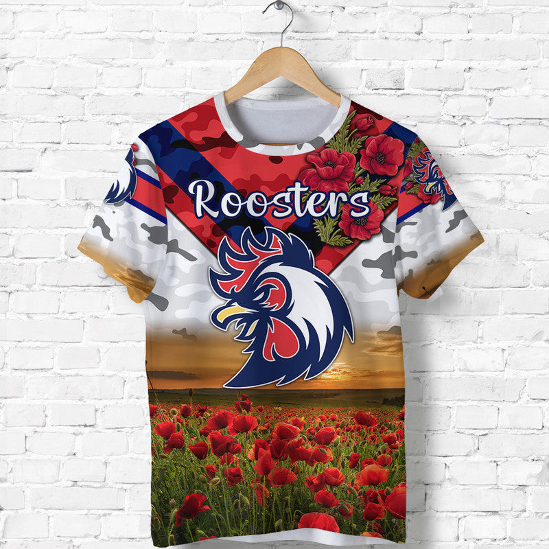 custom-personalised-sydney-roosters-anzac-2022-t-shirt-poppy-flowers-vibes-white