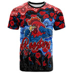 roosters-rugby-t-shirt-custom-anzac-rooster-with-aboriginal-patterns-poppy-t-shirt