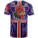 roosters-rugby-t-shirt-custom-roosters-rugby-ball-aboriginal-indigenous-sport-style-t-shirt