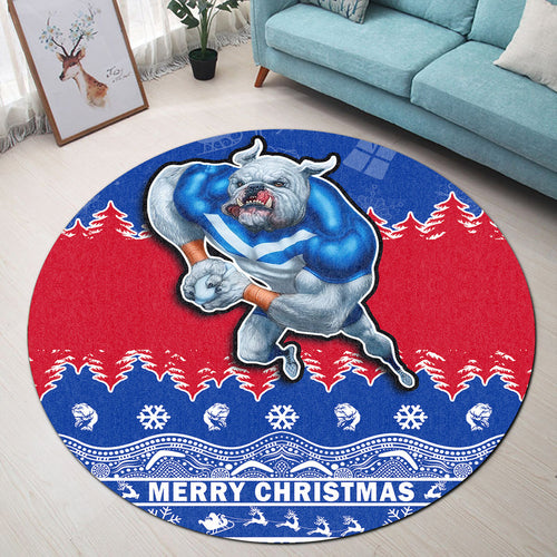 bulldogs-unique-winter-season-round-carpet-dogs-merry-christmas-no1