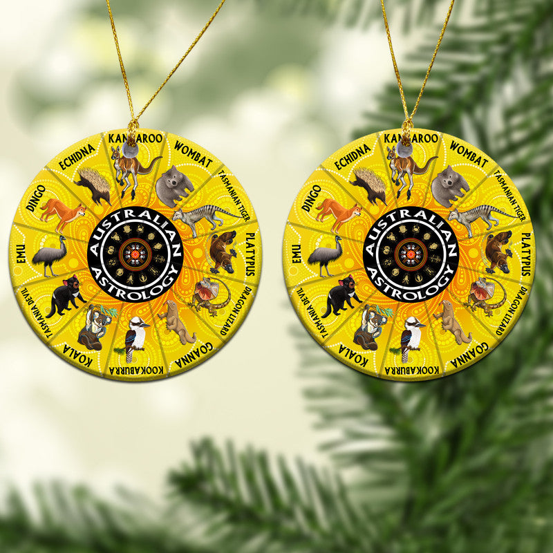 australian-animals-zodiac-round-ornament-australian-astrology