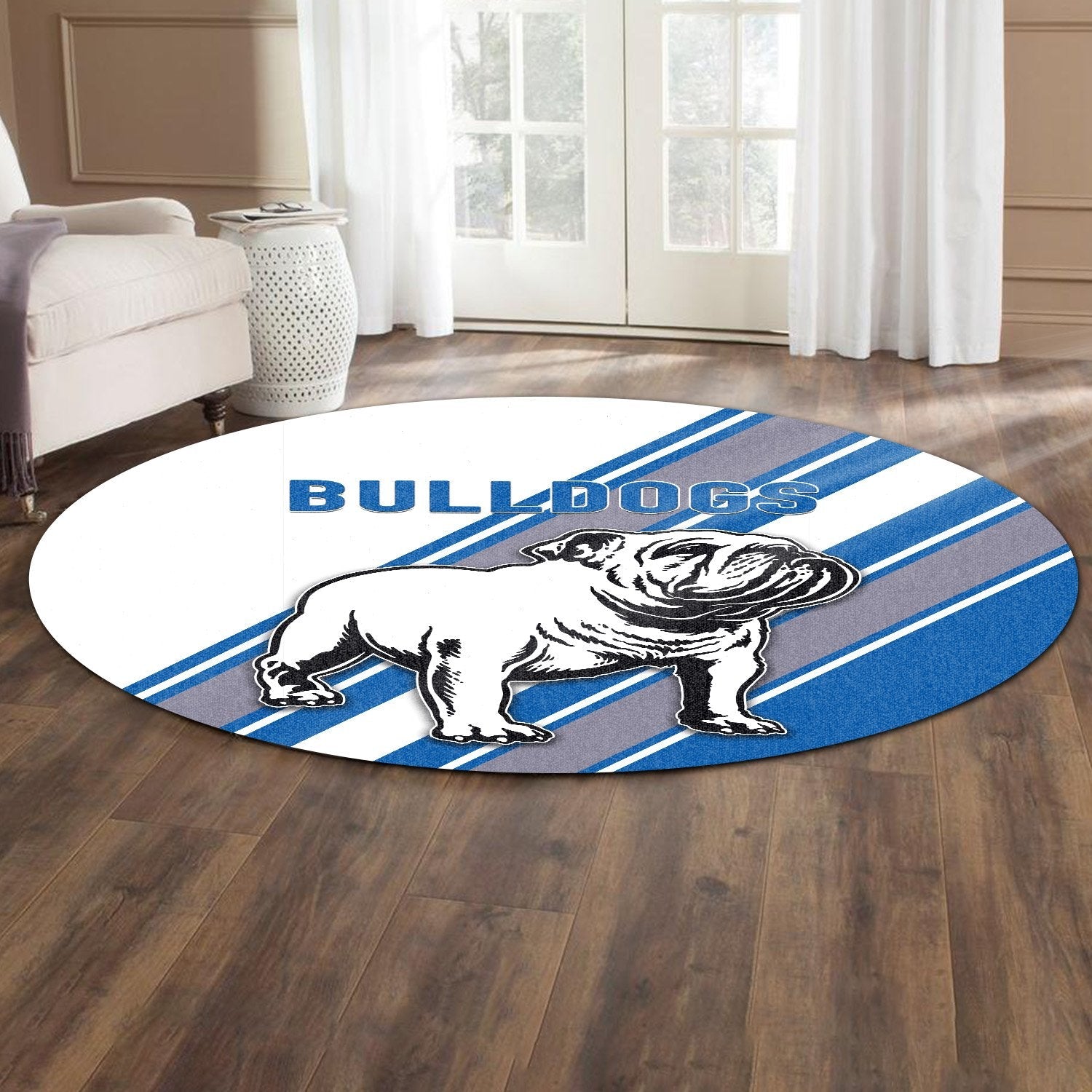 canterbury-bankstown-bulldogs-round-carpet-simple-style