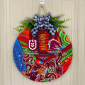 brisbane-broncos-2022-round-wood-signs-indigenous-vibes-hanging-door-signs