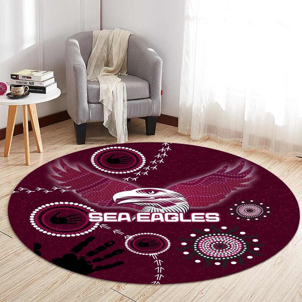 sea-eagles-round-carpet-indigenous-country-style