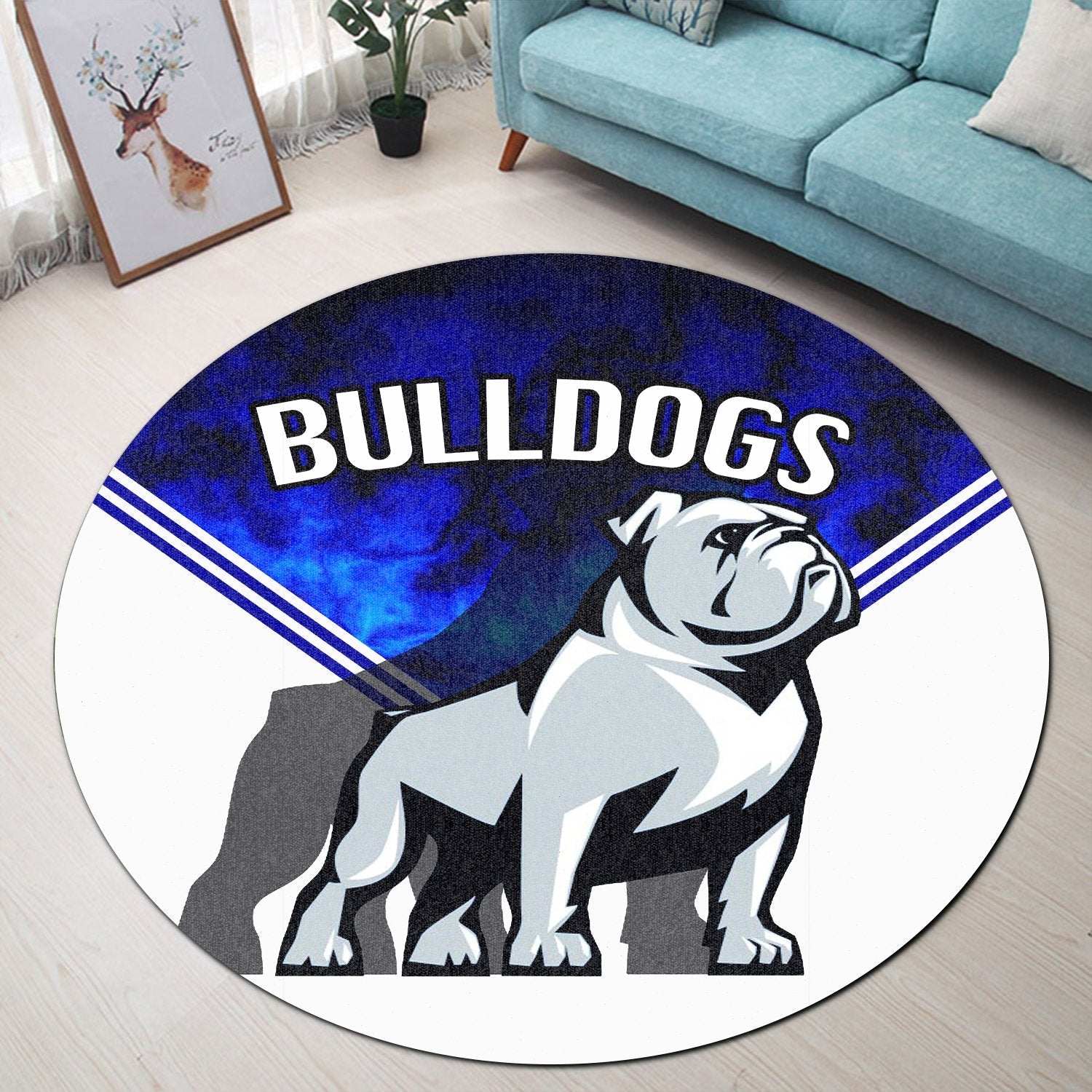 bulldogs-round-carpet