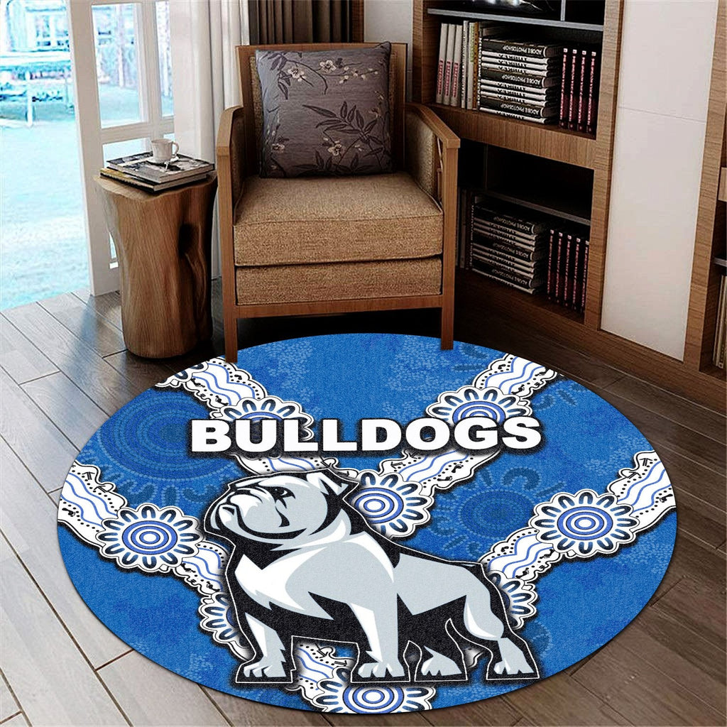 bulldogs-round-carpet-indigenous-no-1