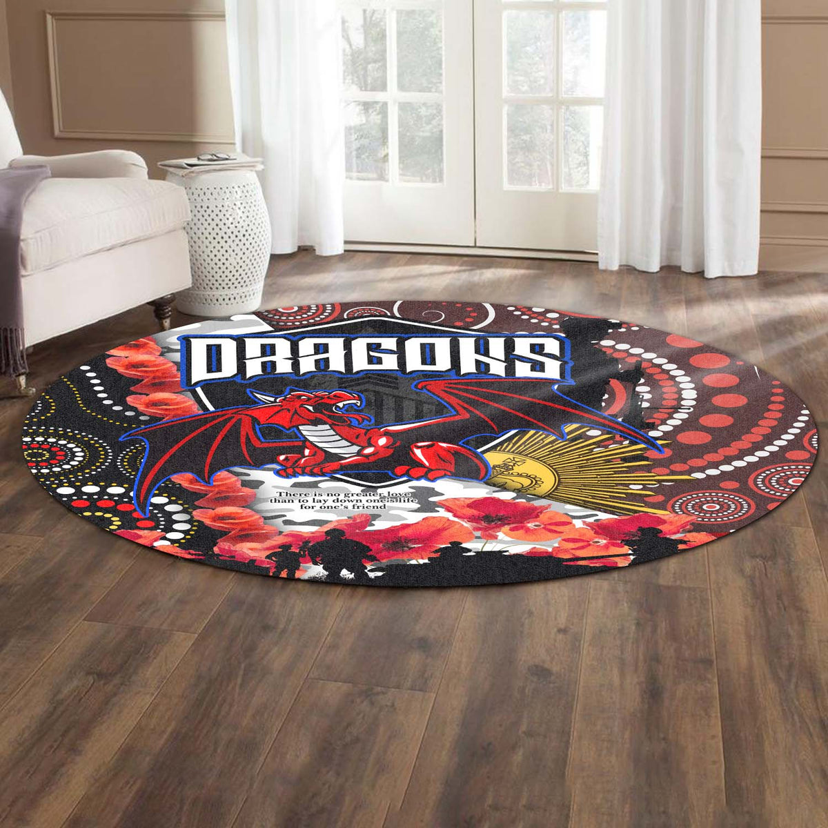 stgeorge-rugby-round-rug-anzac-day-dragons-rugby-team-poppy-aboriginal-round-rug
