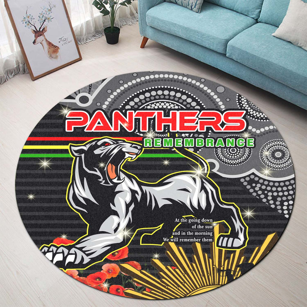 panthers-rugby-round-rug-anzac-day-panthers-rugby-team-poppy-flower-aboriginal-round-rug