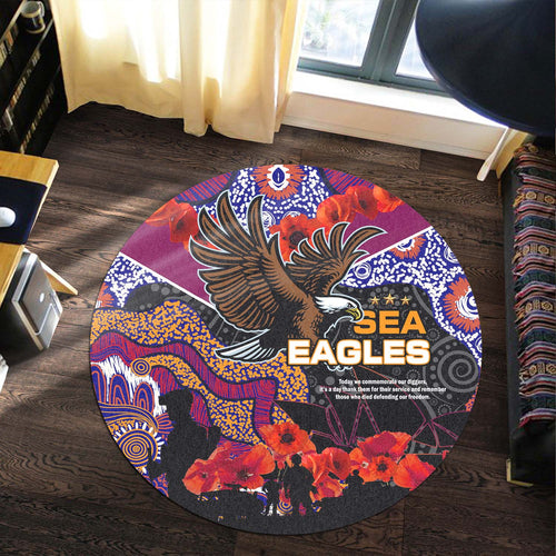 sea-eagles-rugby-round-rug-anzac-day-sea-eagles-rugby-team-poppy-aboriginal-round-rug
