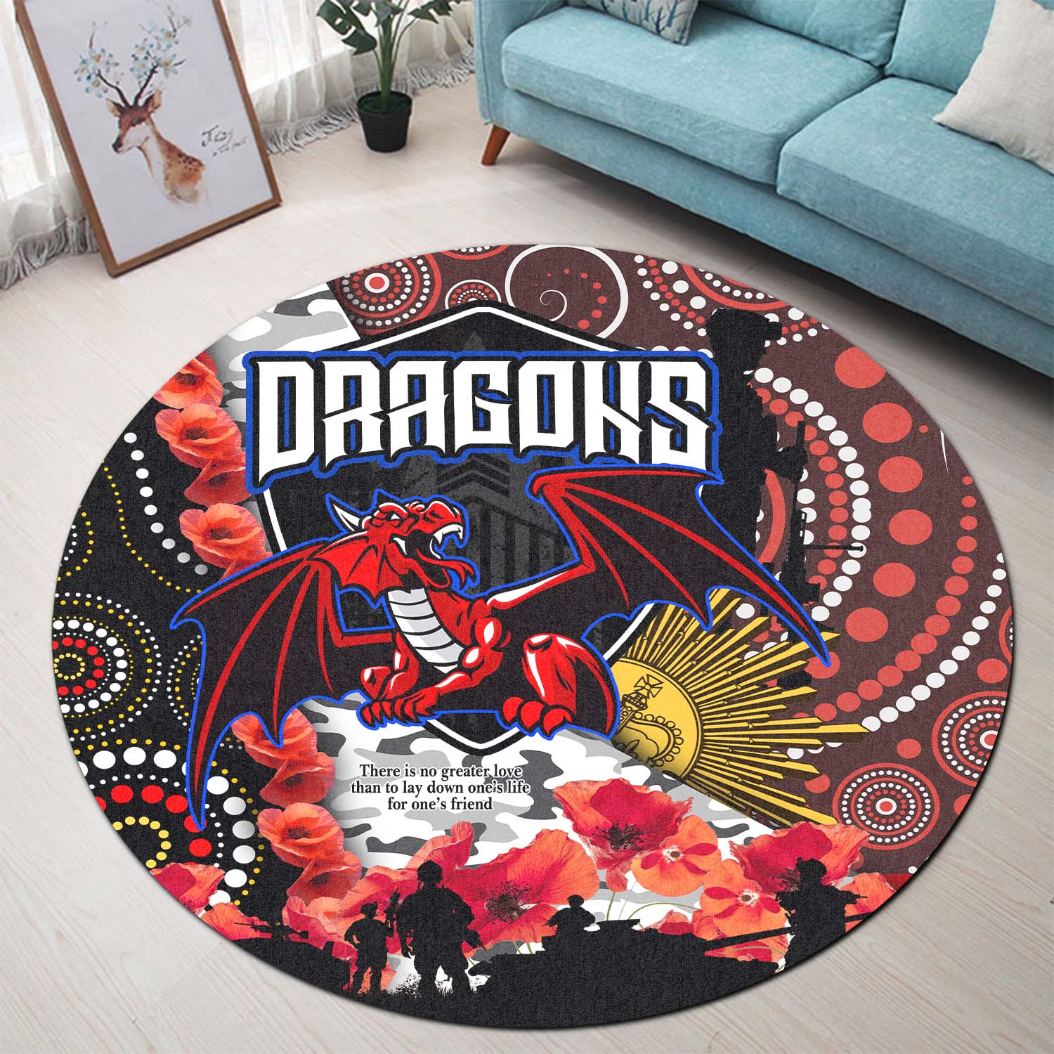 stgeorge-rugby-round-rug-anzac-day-dragons-rugby-team-poppy-aboriginal-round-rug