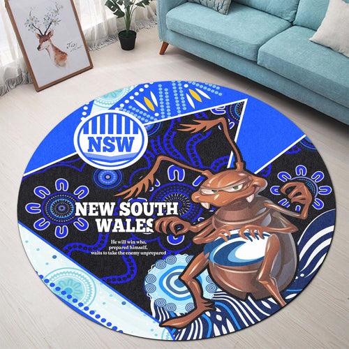 new-south-wales-rugby-round-rug-new-south-wales-blues-cockroaches-rugby-ball-state-of-origin-round-rug