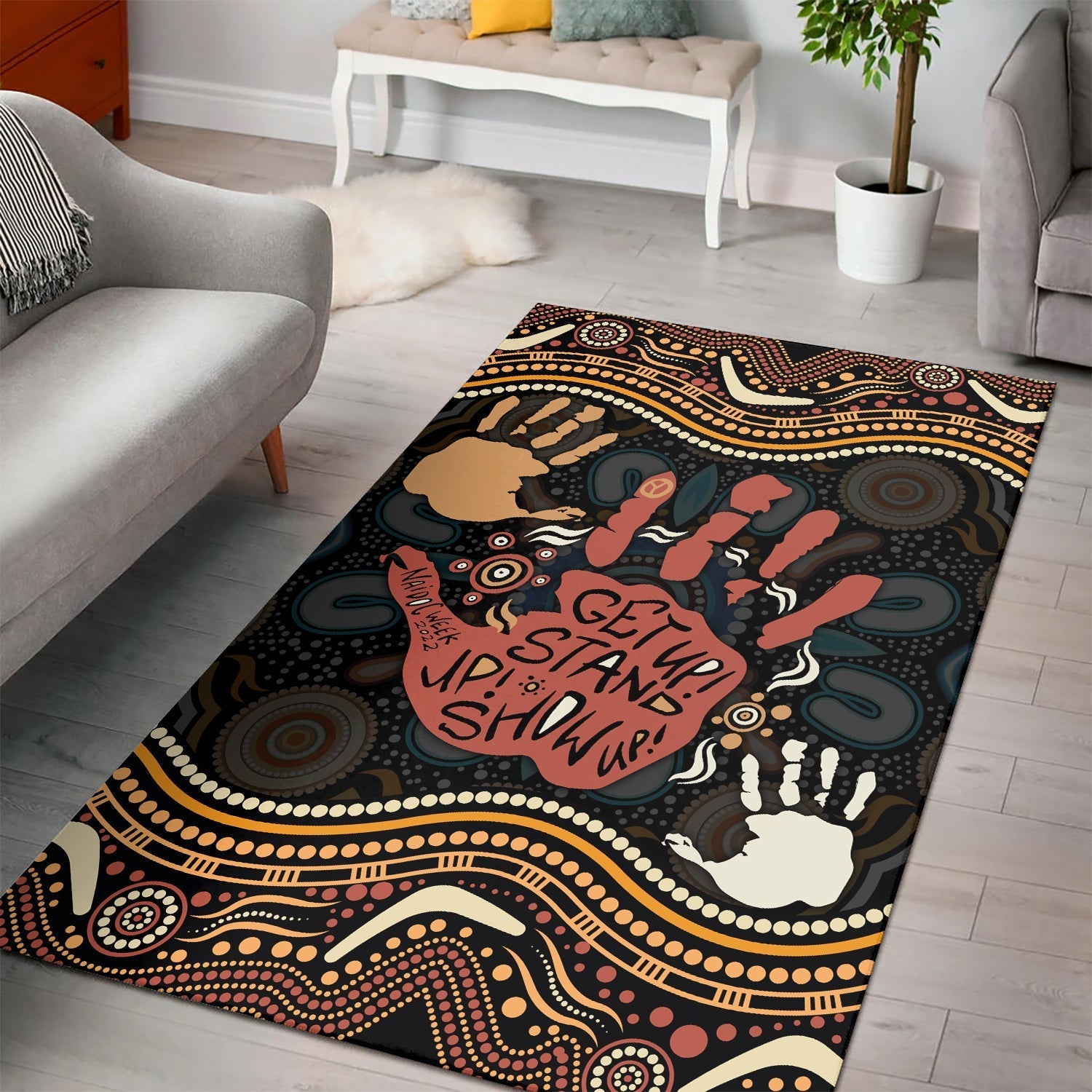 naidoc-week-2022-area-rug-aboriginal-art-hand-stencils