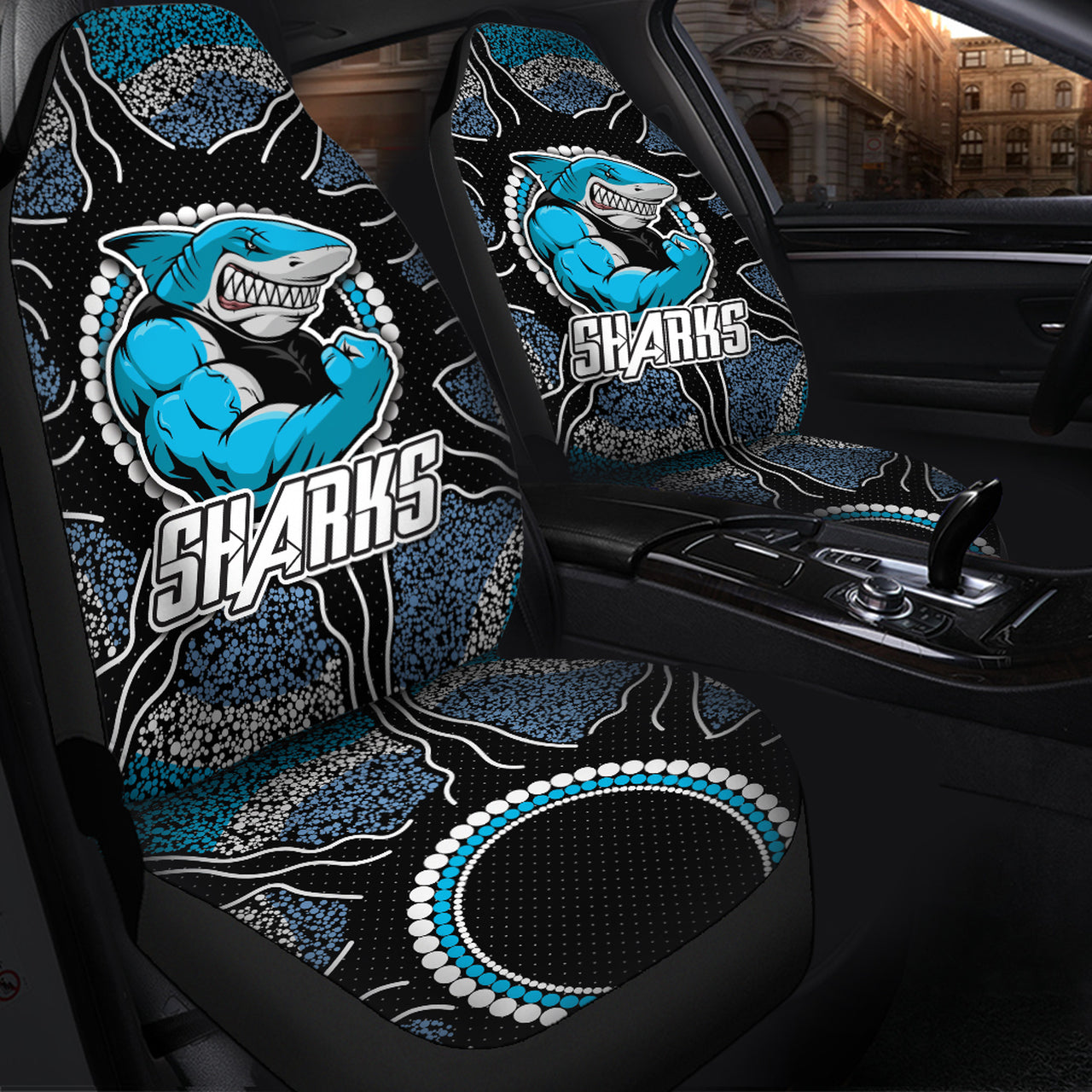 sharks-rugby-car-seat-covers-custom-sharks-car-seat-covers
