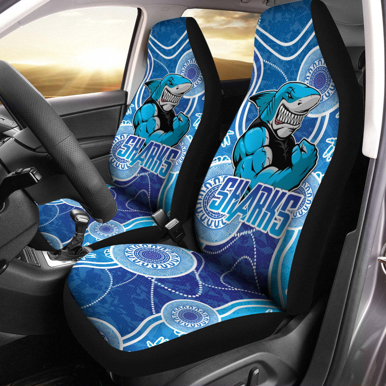 sharks-rugby-car-seat-covers-custom-indigenous-super-sharks-car-seat-covers