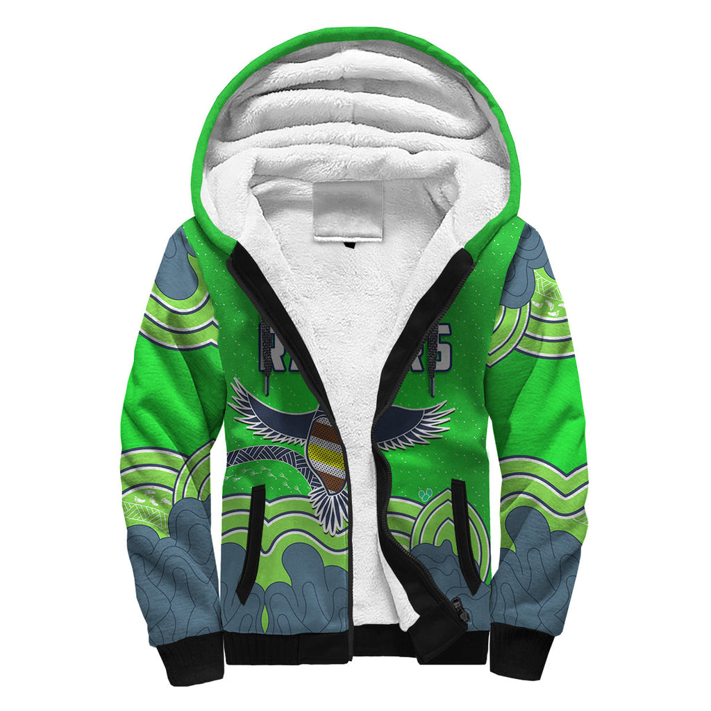 custom-personalised-raiders-indigenous-sherpa-hoodie-canberra-the-milk-custom-text-and-number