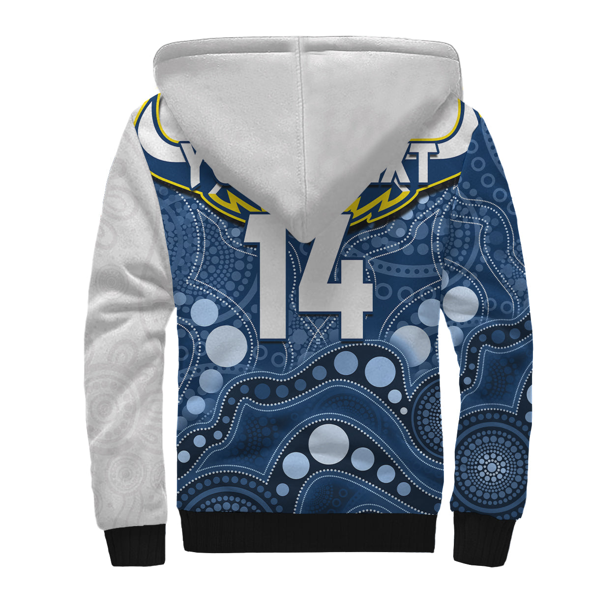 custom-text-and-number-cowboys-rugby-sherpa-hoodie-indigenous-pattern-2022-premiers-sporty-style